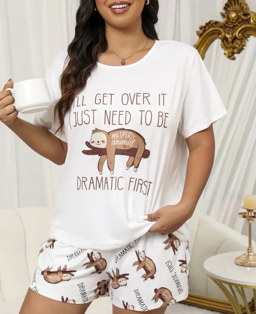Ill get over it ladies short pyjamas