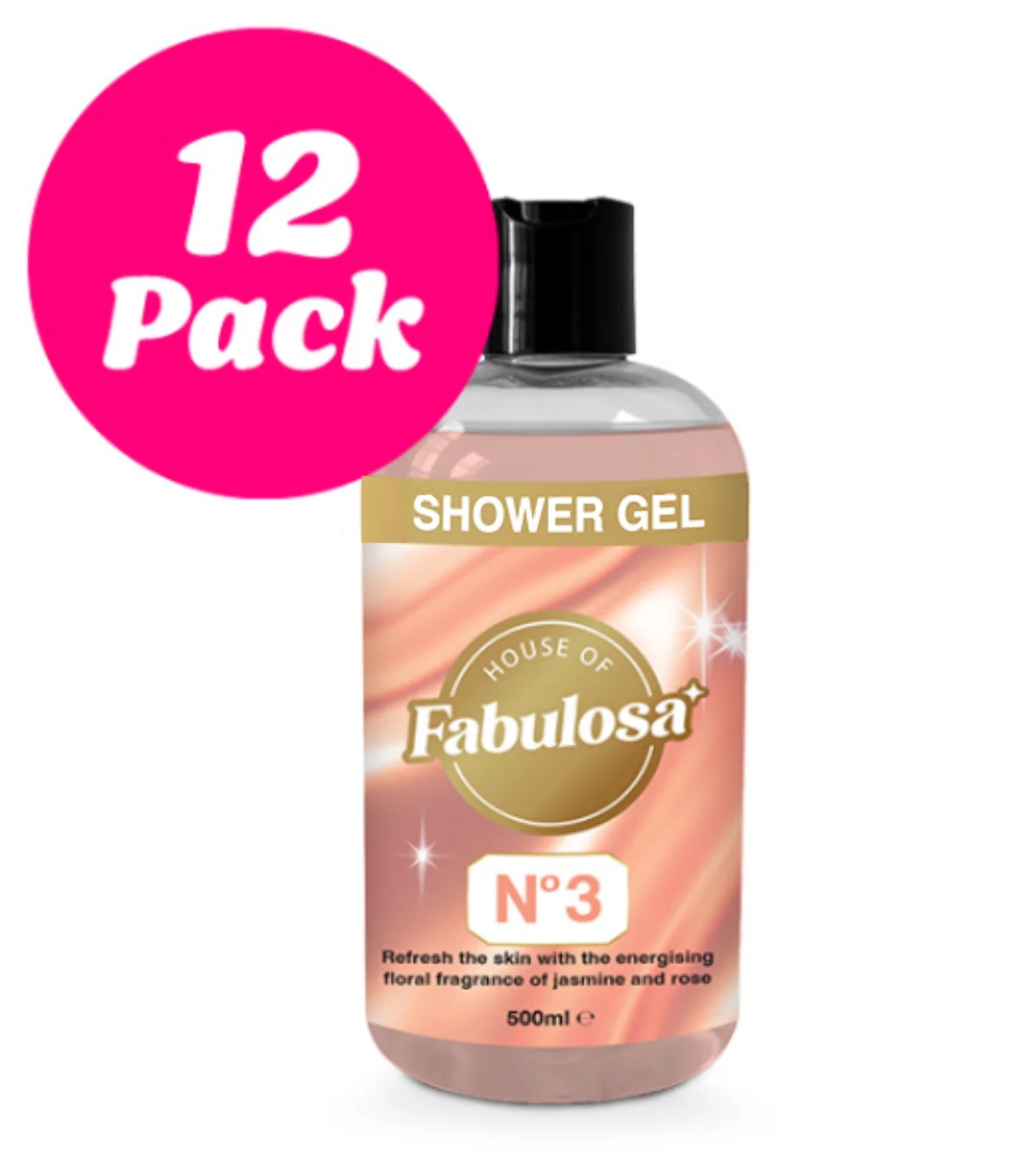 Shower Gel N°3 500ml 12 Pack Bundle