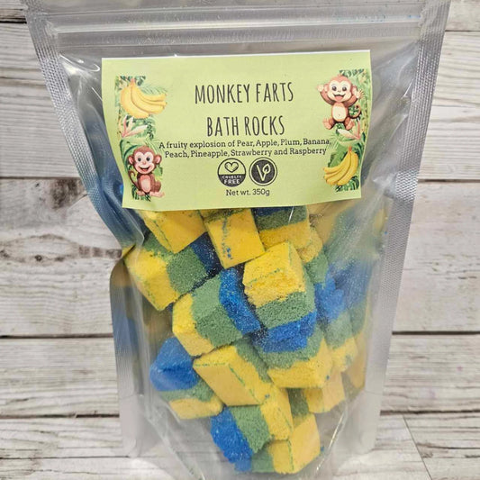 Monkey Farts Bath Bomb Rocks