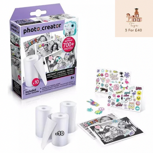 Photo Creator Instant Camera Refill 10 Pack