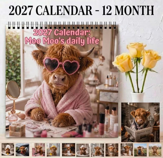 Moo Moo”s 2027 Calendar