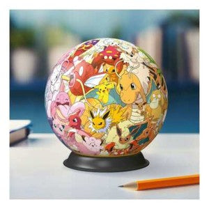 Ravensburger Pokemon 3D Puzzle Ball 72pc Jigsaw Puzzle