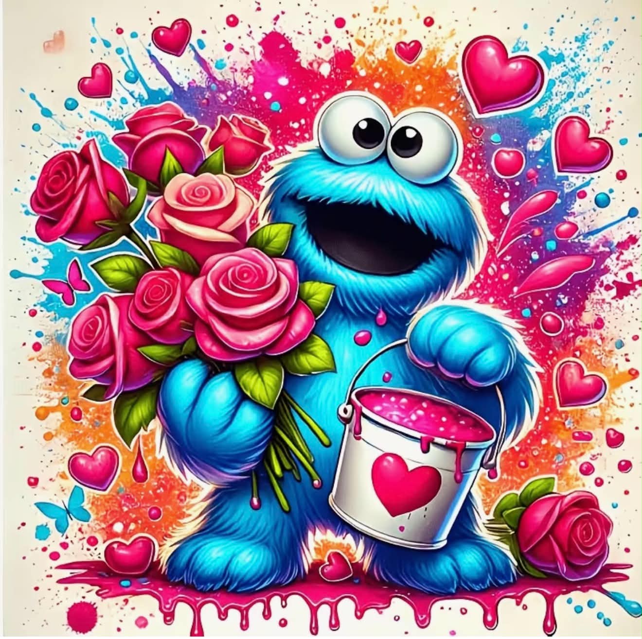 Cartoon Animal Diamond Art