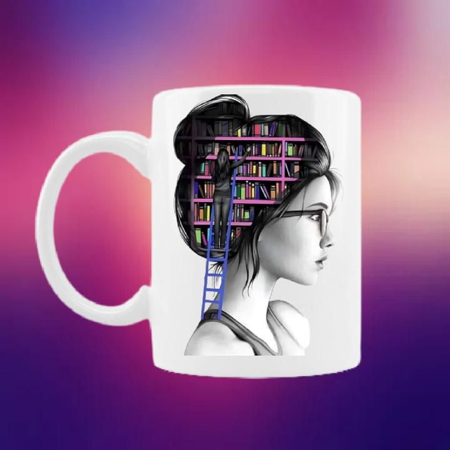 Book lover mug