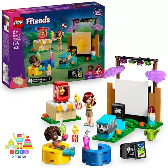 LEGO Friends Friendship Movie Night, Interactive Toy