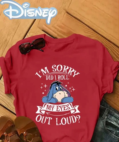 Eeyore ladies top did I just roll my eyes to loud