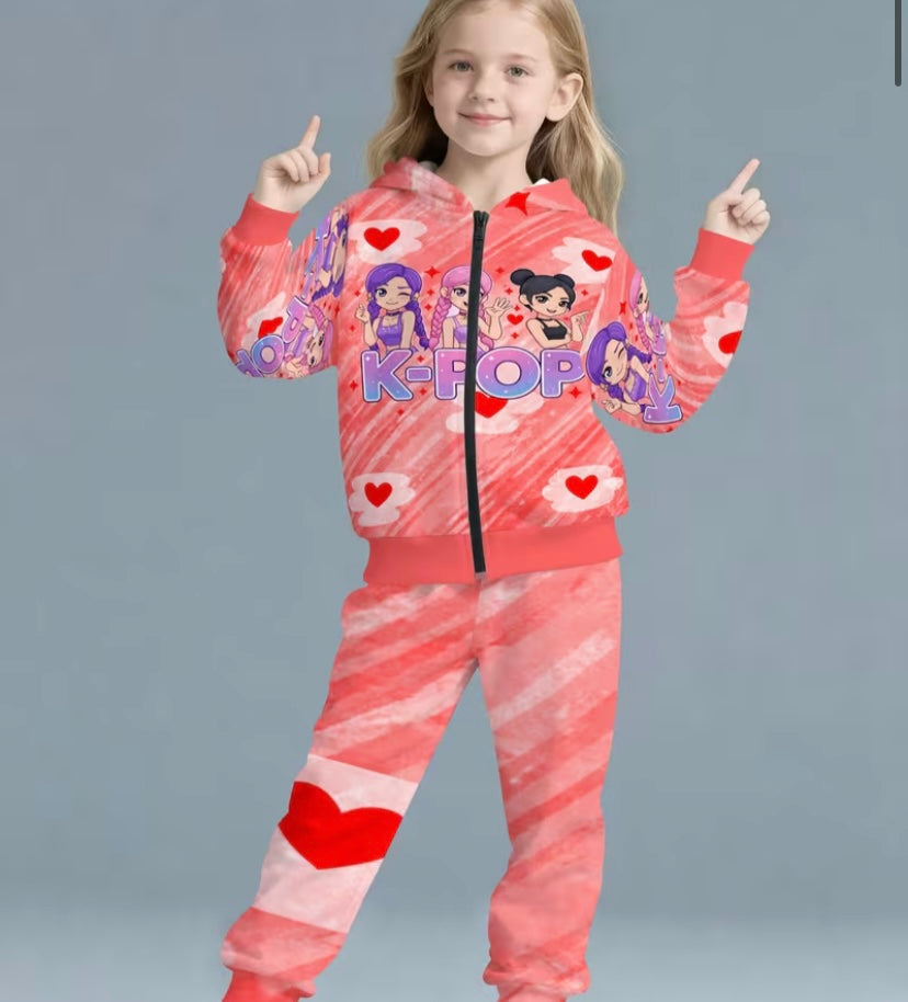 K pop tracksuit