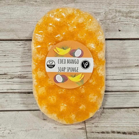 Coco Mango Exfoliating Soap Sponge