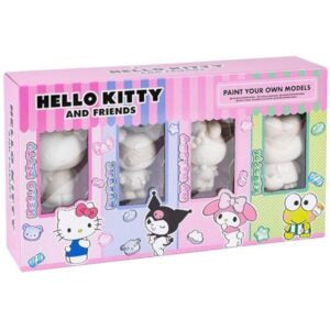 Hello Kitty and Friends Paint Your Own Figures Set Ages 3+