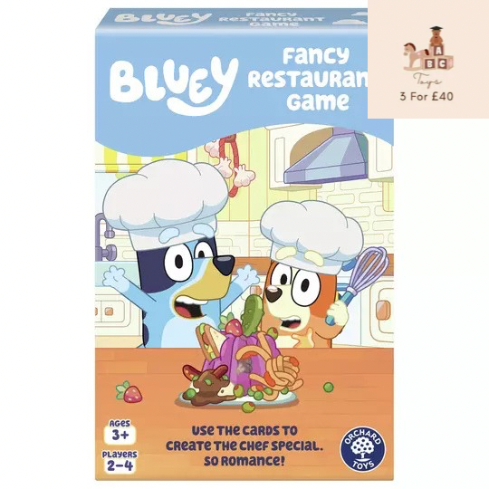 Orchard Toys Bluey Fancy Restaurant Game