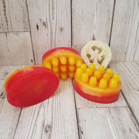 AvoBath Scrub Bar Soap