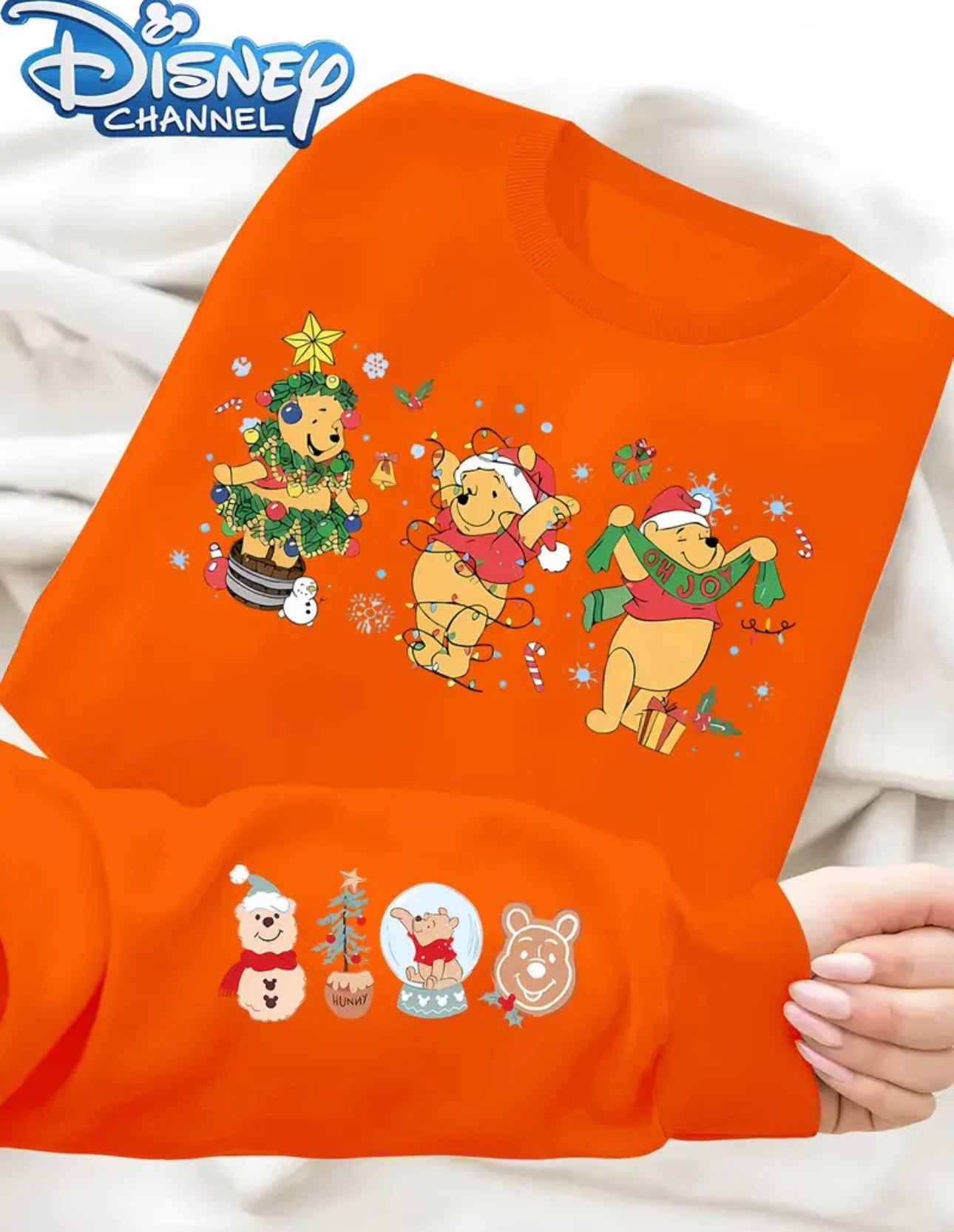 Christmas Winnie The Pooh Jumper