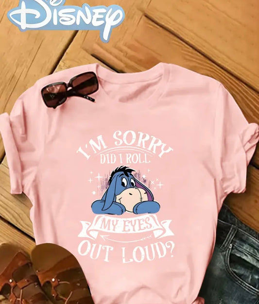 Eeyore ladies top did I just roll my eyes to loud