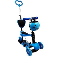 3in 1 Kids Adjustable Height Ladybug Scooter