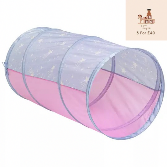 Chad Valley Pink Play Tunnel