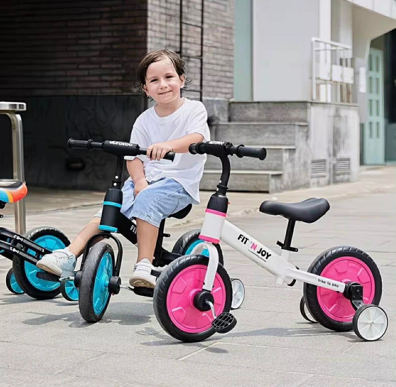 Kids' Bicycles, a 4-In-1 Balance Bike for Kids 2-5Years