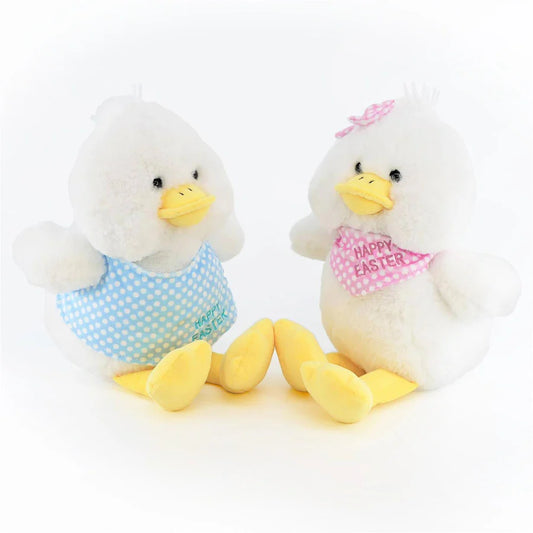Happy Easter Chicks Super Soft Sitting Toy