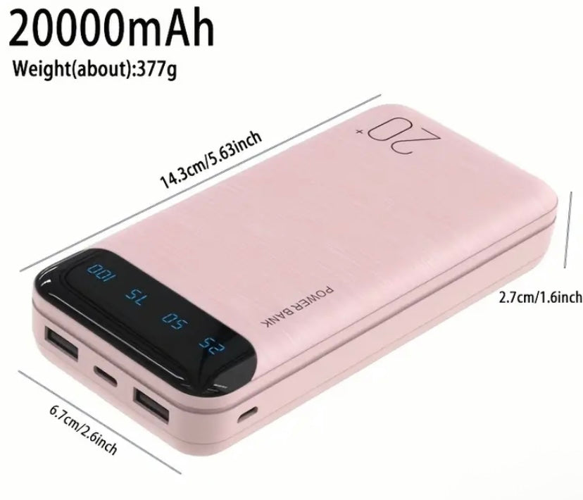 Outdoor power bank 20000mAh
