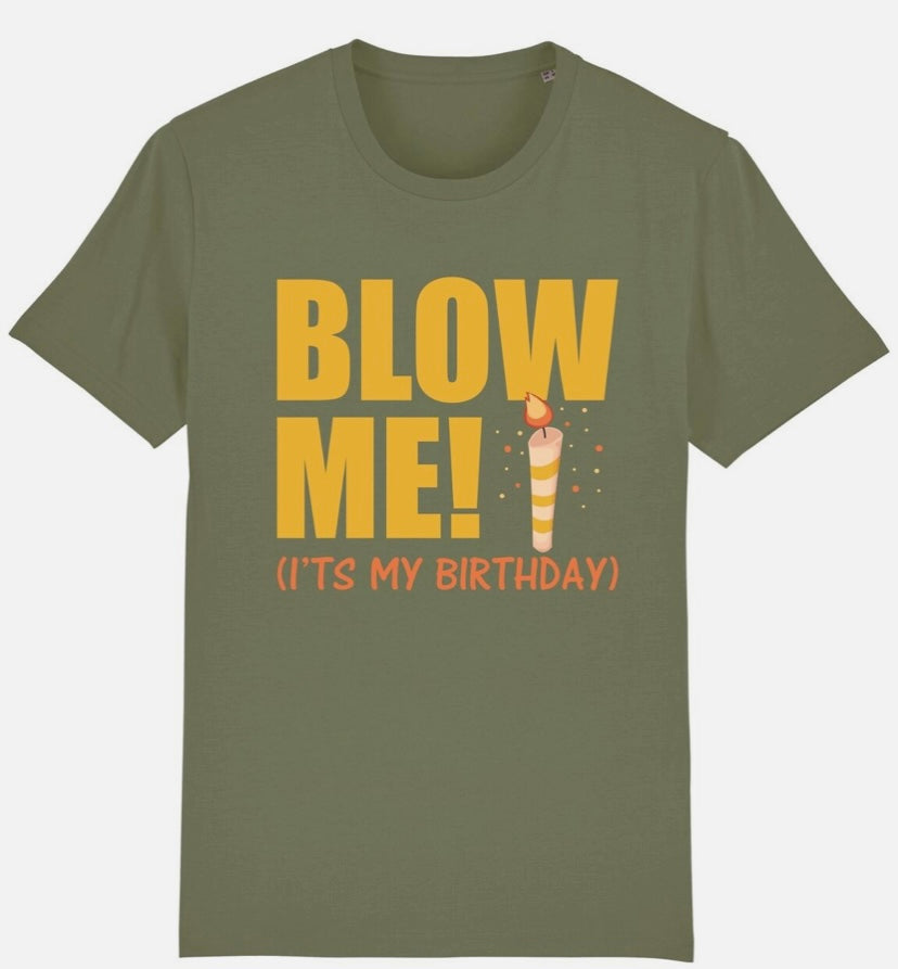 Blow Me It's My Birthday T-Shirt