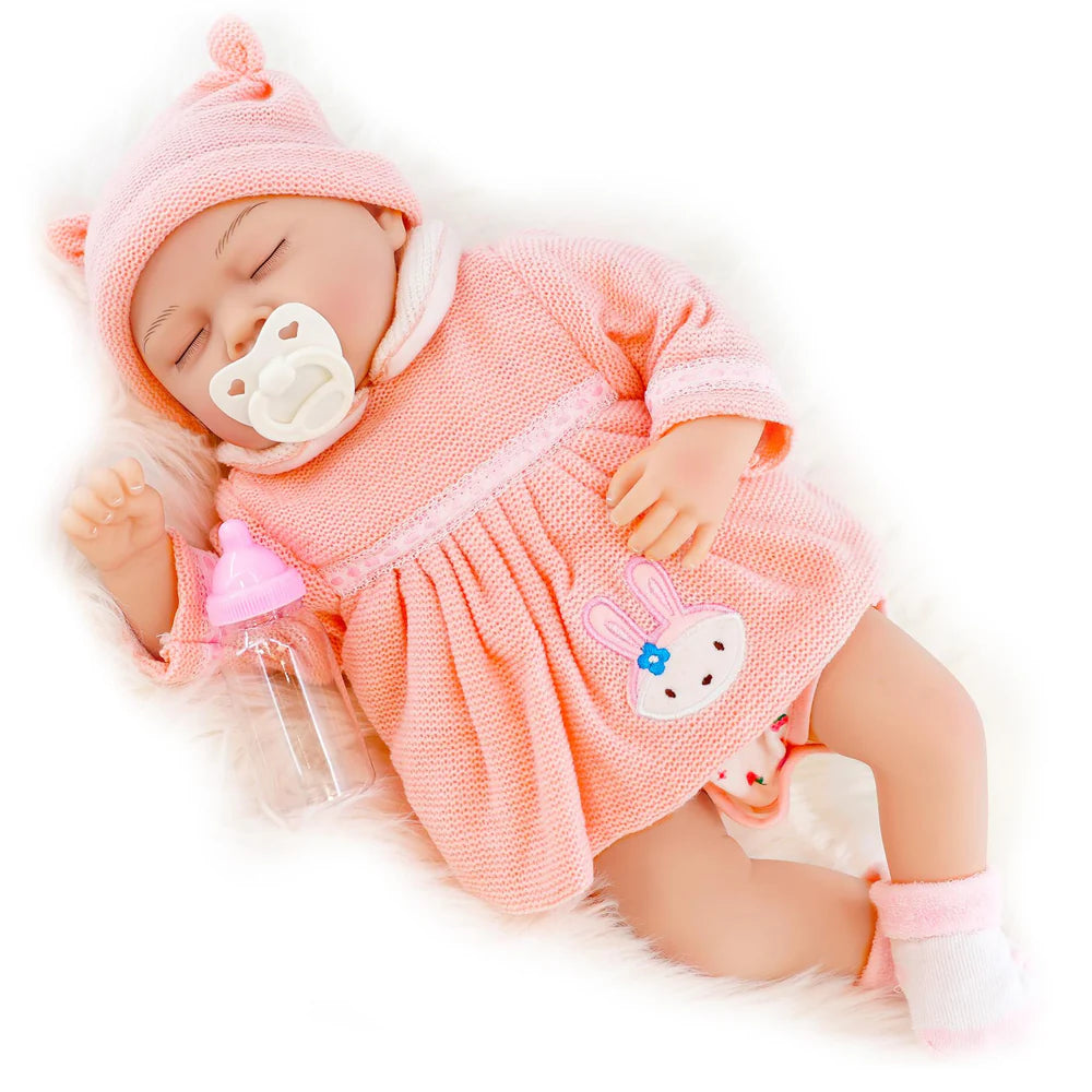 BiBi Doll Reborn Sleeping Girl "Rose"