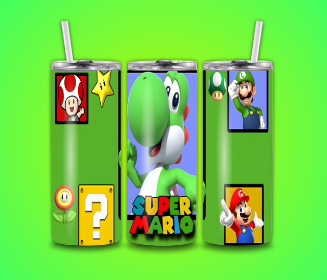 Yoshi 20oz tumbler