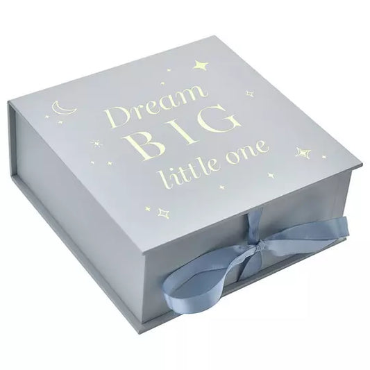 Bambino Dream Big Keepsake Box - Blue