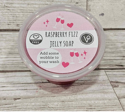 Raspberry Fizz Jelly Soap- 100g