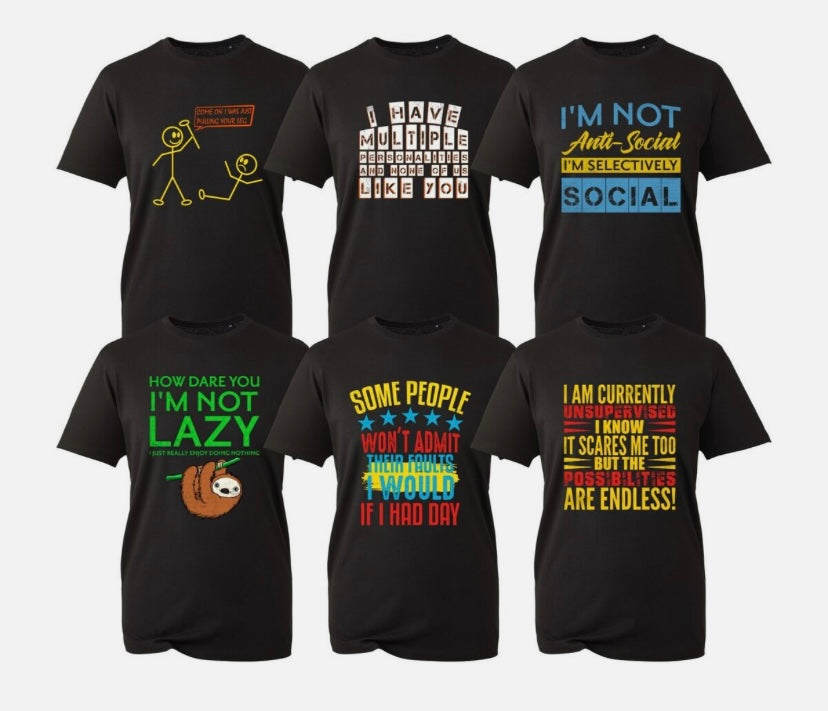 Funny T Shirt, Novelty Joke Gift