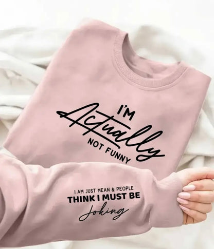 I’m actually not that funny jumper