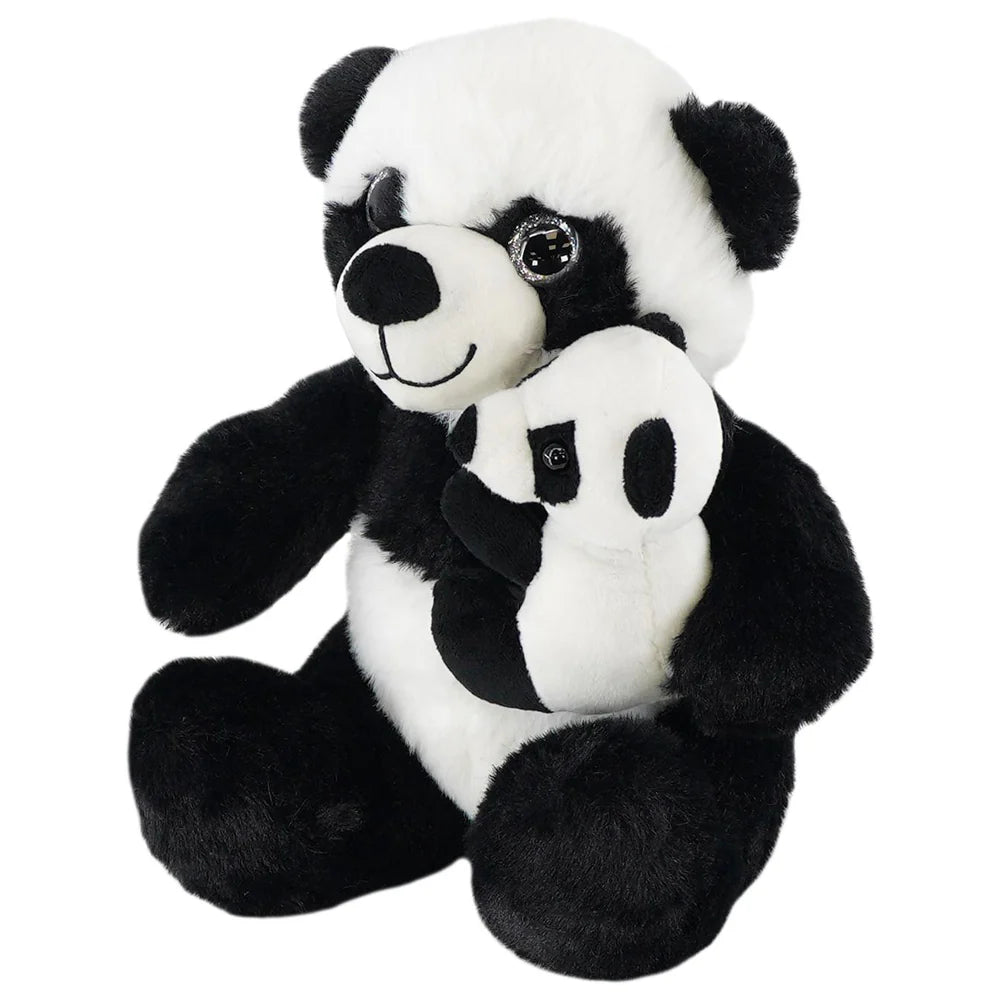 Super Soft Mommy & Baby Panda Plush Toy