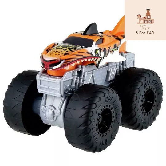 Hot Wheels Monster Trucks Roarin Wreckers Vehicle Assortment
