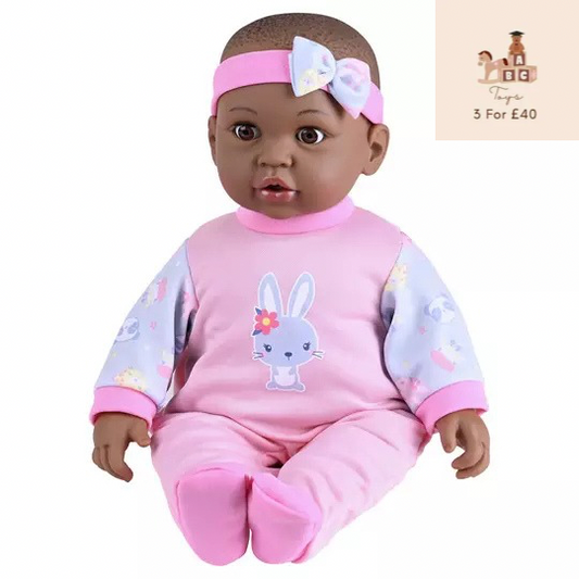 Chad Valley Babies to Love Cuddly Mia Doll - 15inch/40cm