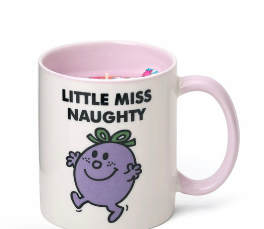 Little Miss Naughty Blueberry Muffin Scented Reusable Mug Candle