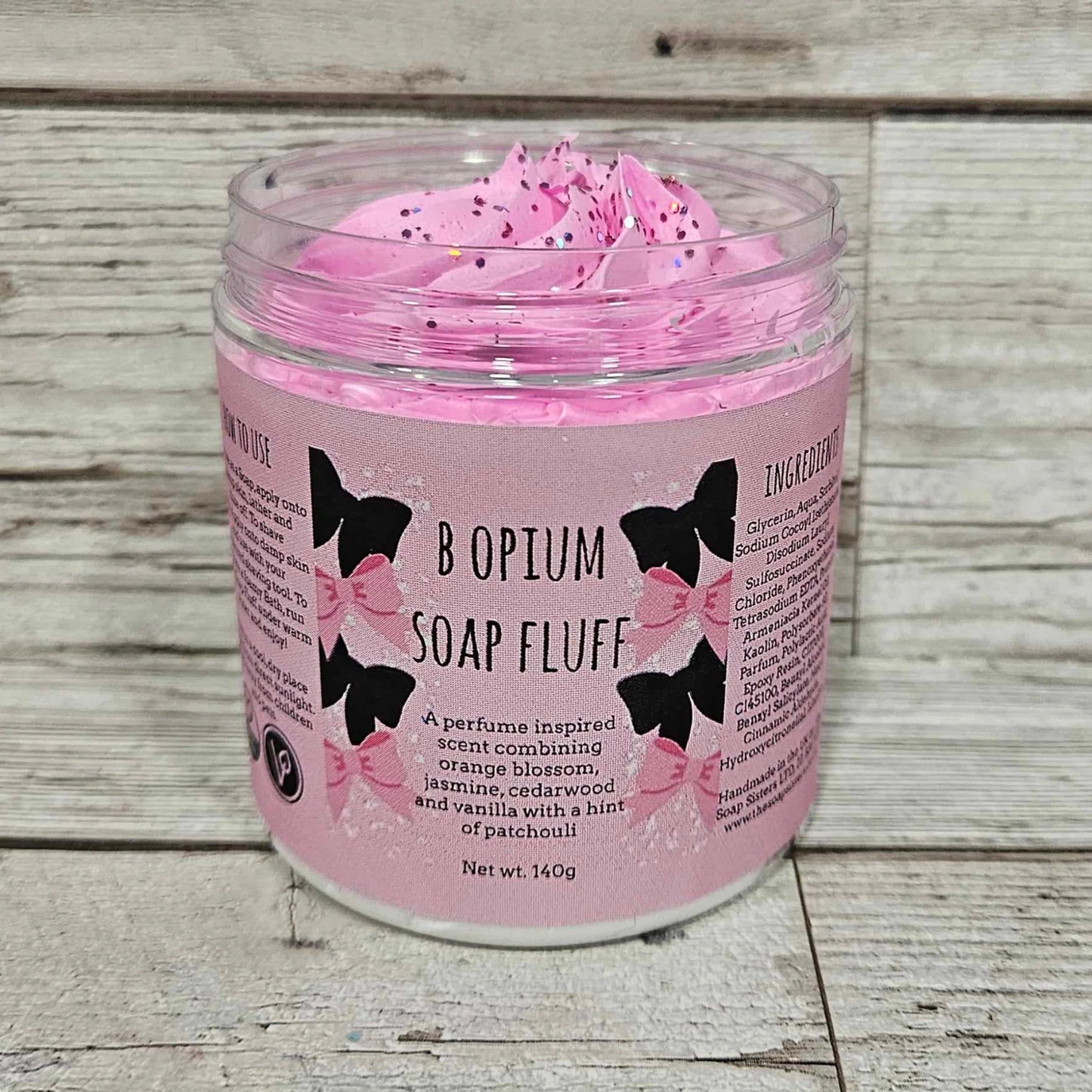 B Opium Whipped Soap Fluff