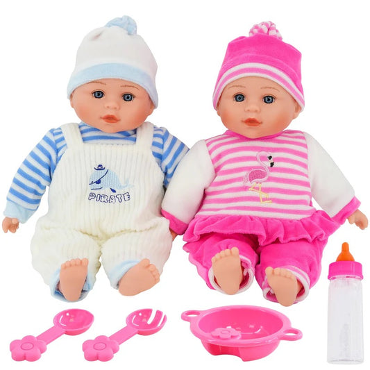 BiBi Twin Baby Dolls & Accessories