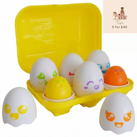 Tomy Hide and Squeak Eggs Activity Toy