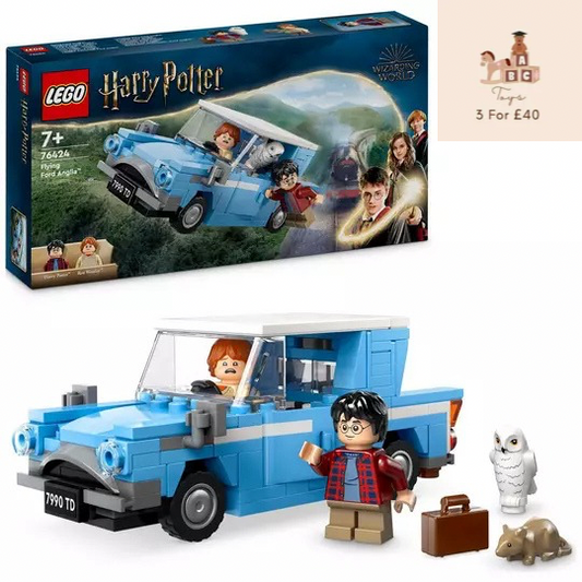 LEGO Harry Potter Flying Ford Anglia Car Toy Set