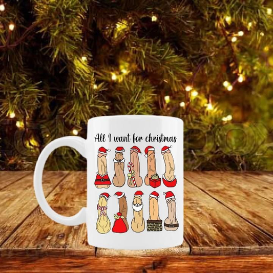 Christmas Willy mug