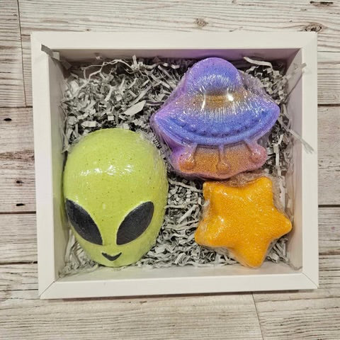 Alien Bath Bomb Gift Set
