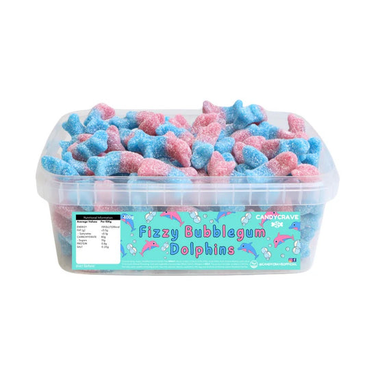 Fizzy bubblegum bottles