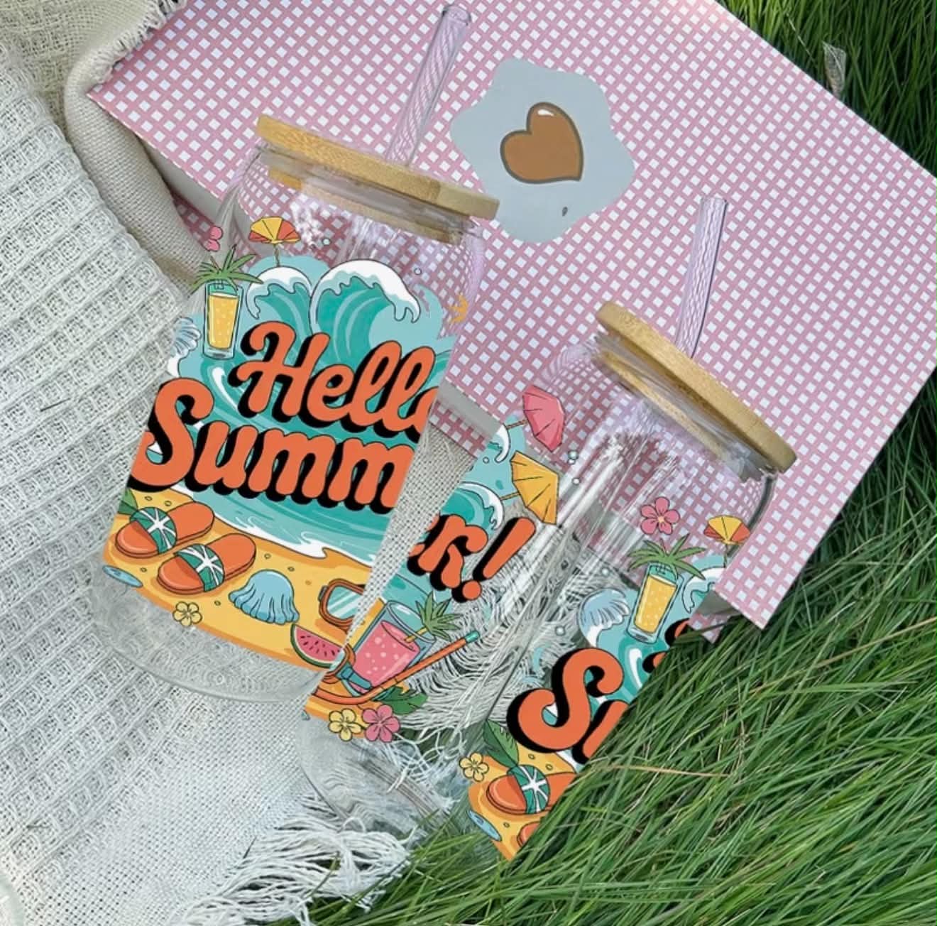 Hello Summer Libby Glass