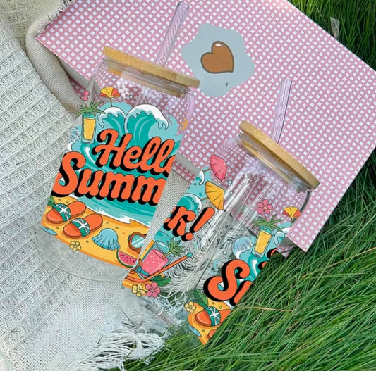 Hello Summer Libby Glass