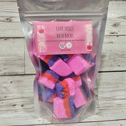 Love Spells Bath Bomb Rocks
