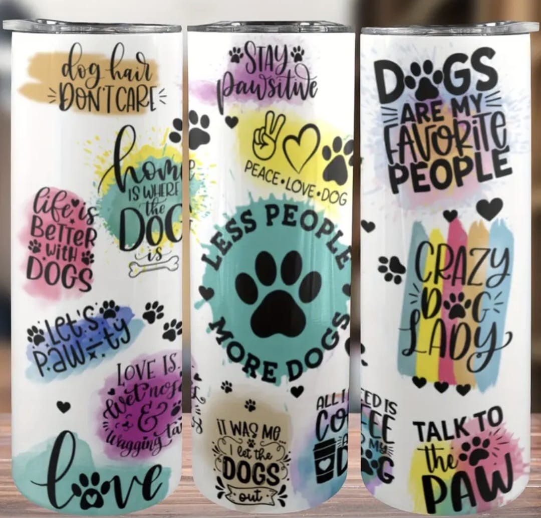 Lest people more dogs tumbler