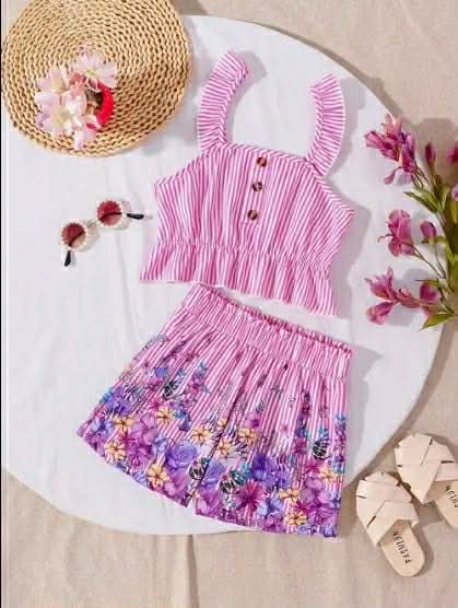 Girls Tank Top & Shorts