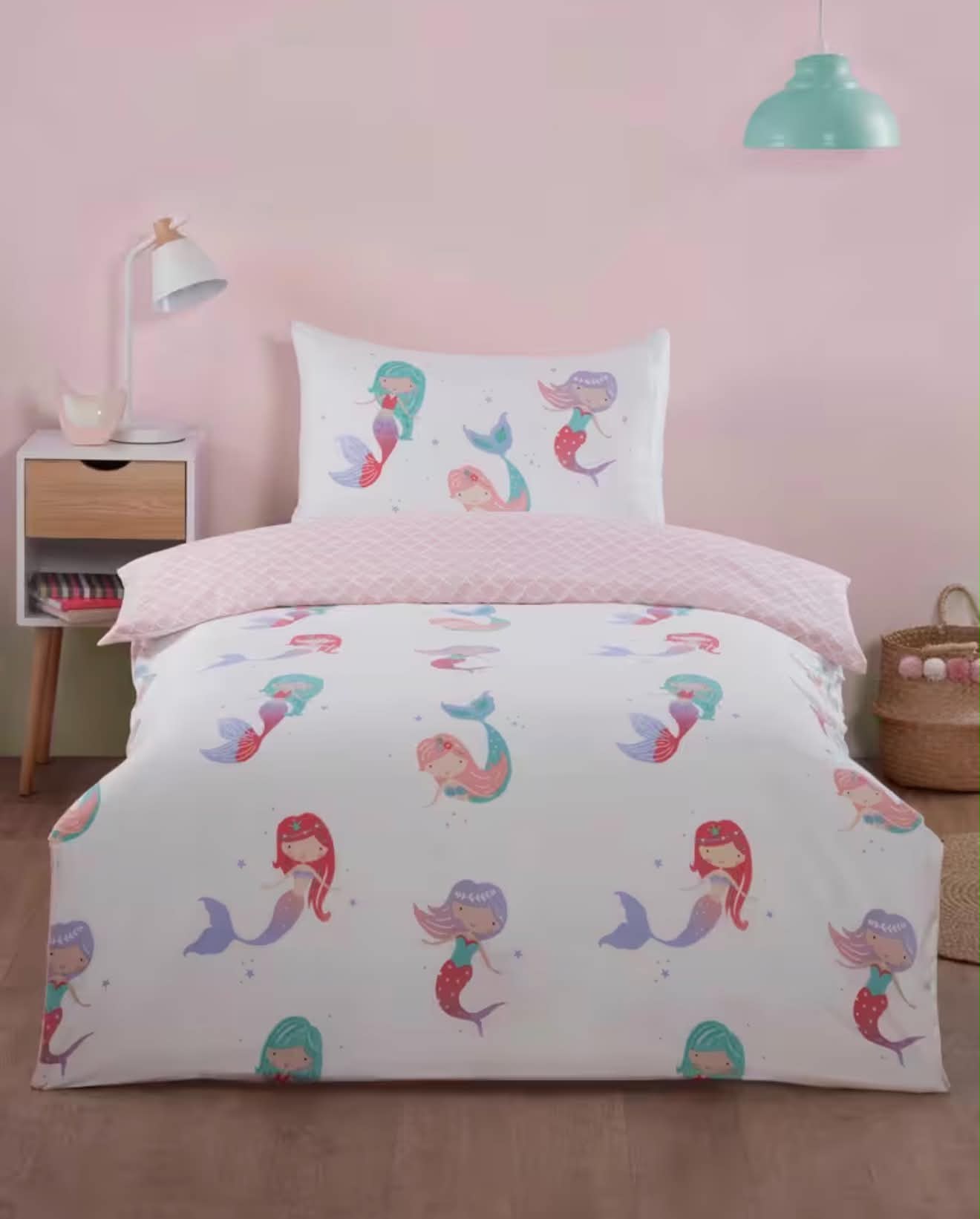 Magical Mermaids Duvet Cover Set  Single