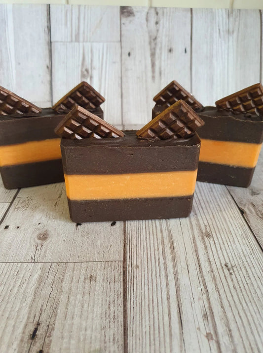 Chocolate Orange Soap Bar
