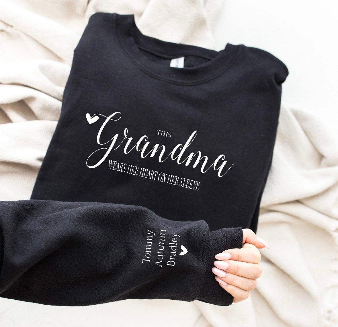 Personalised This Mama Wears Her Heart On Her Sleeve