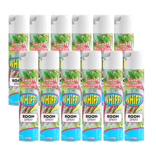 Whiff by Fabulosa Room Spray Sweet Rhubarb 300ml 12 Pack