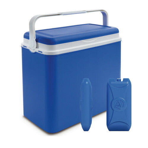 Large 24 Litre Cooler Box +2 Ice Packs